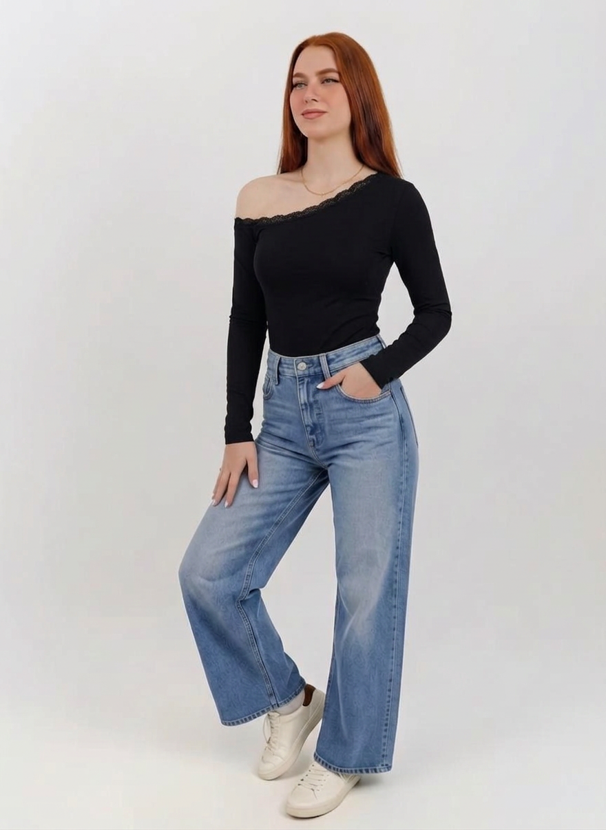 Lace Off-Shoulder Top