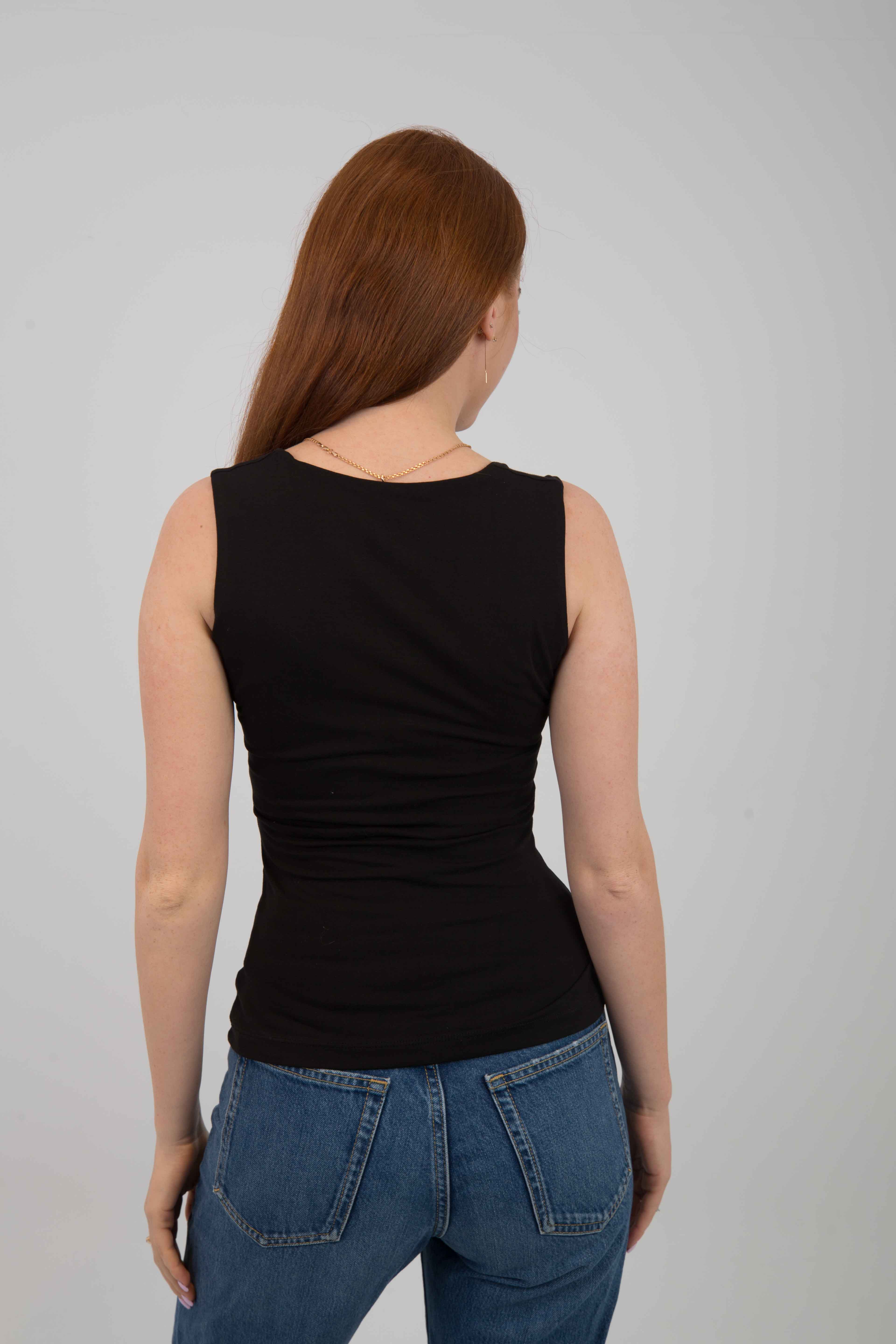Square Neck Sleeveless Top