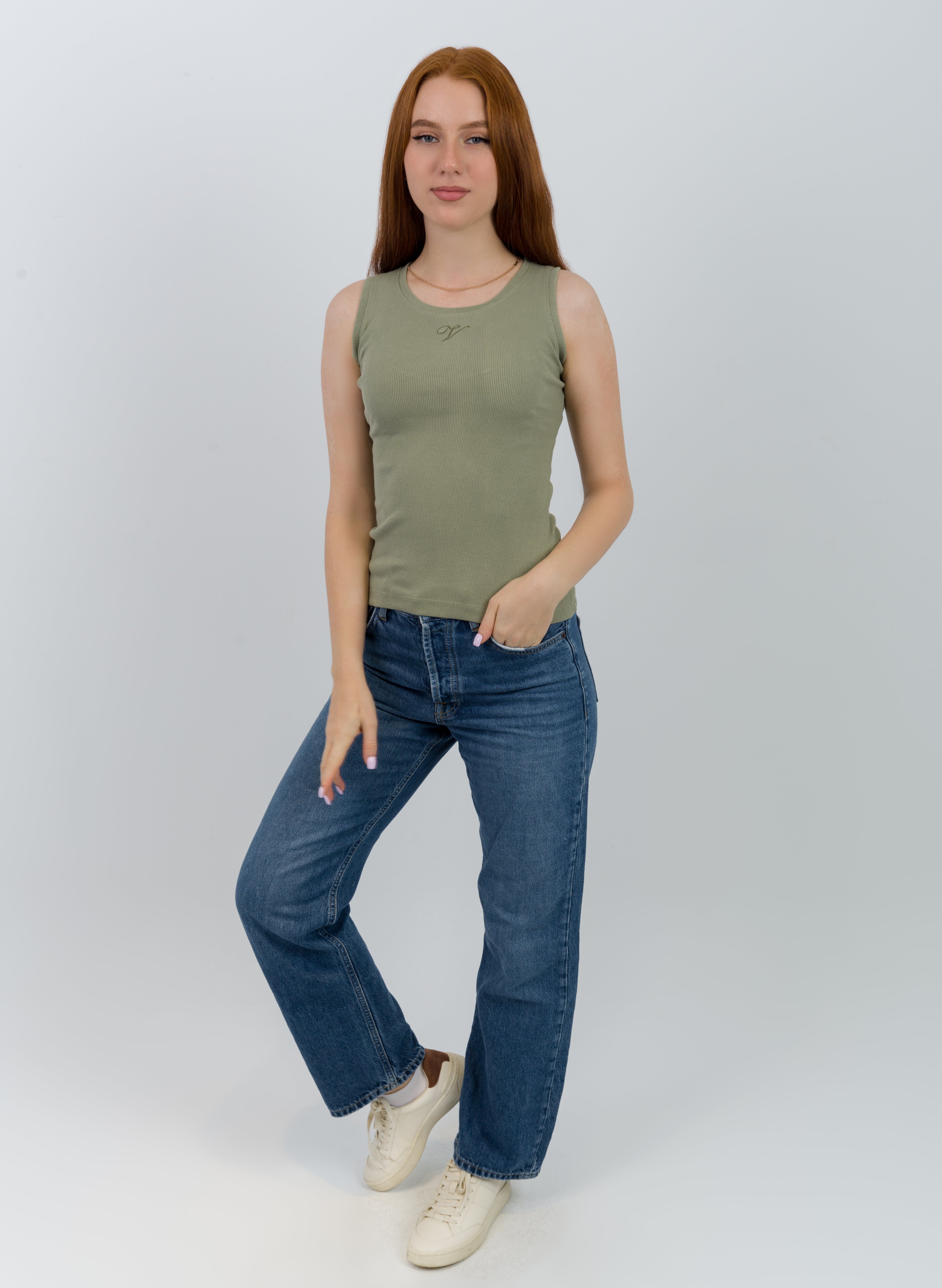 Derby Tank Top -Round Neck