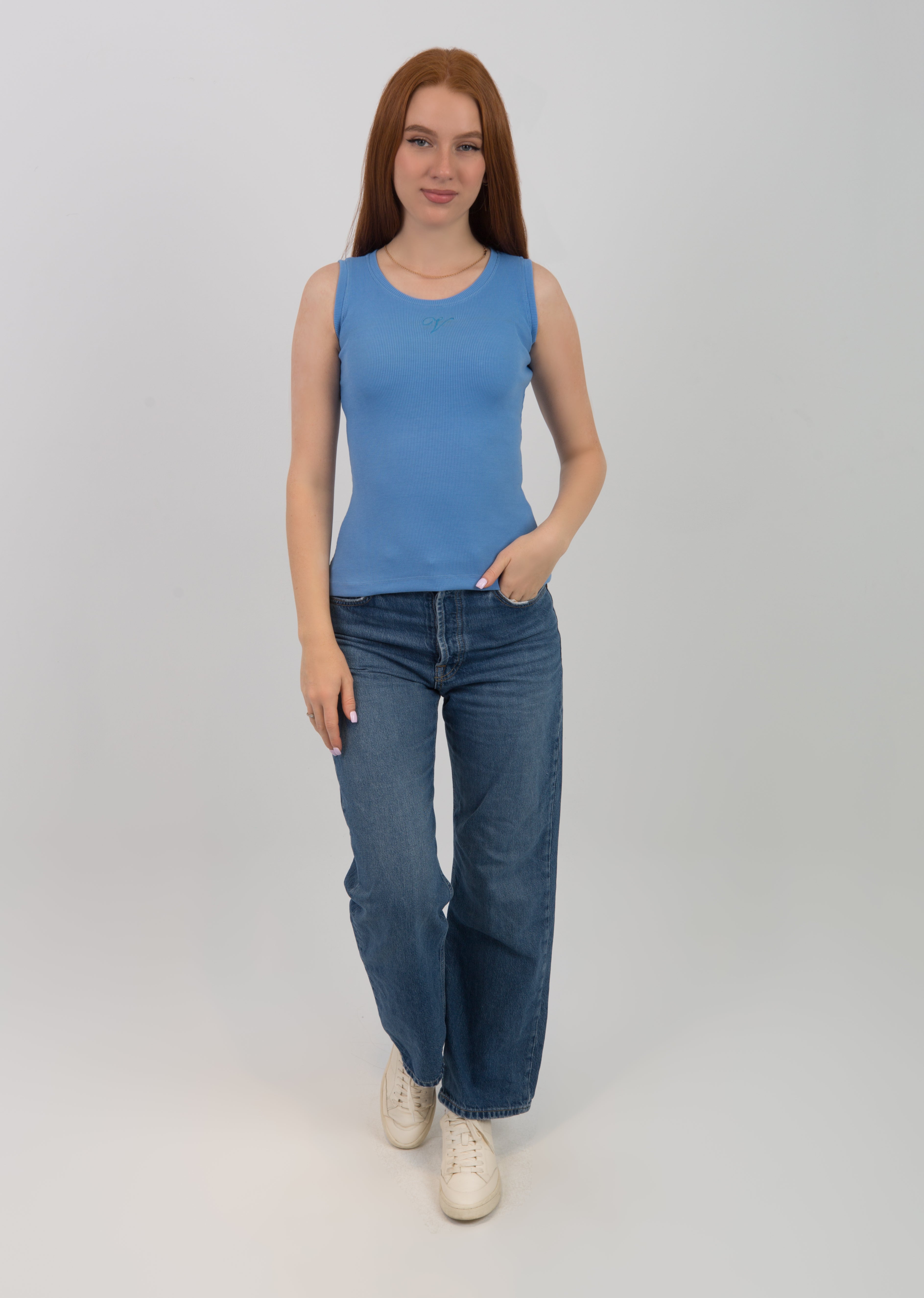 Derby Tank Top -Round Neck