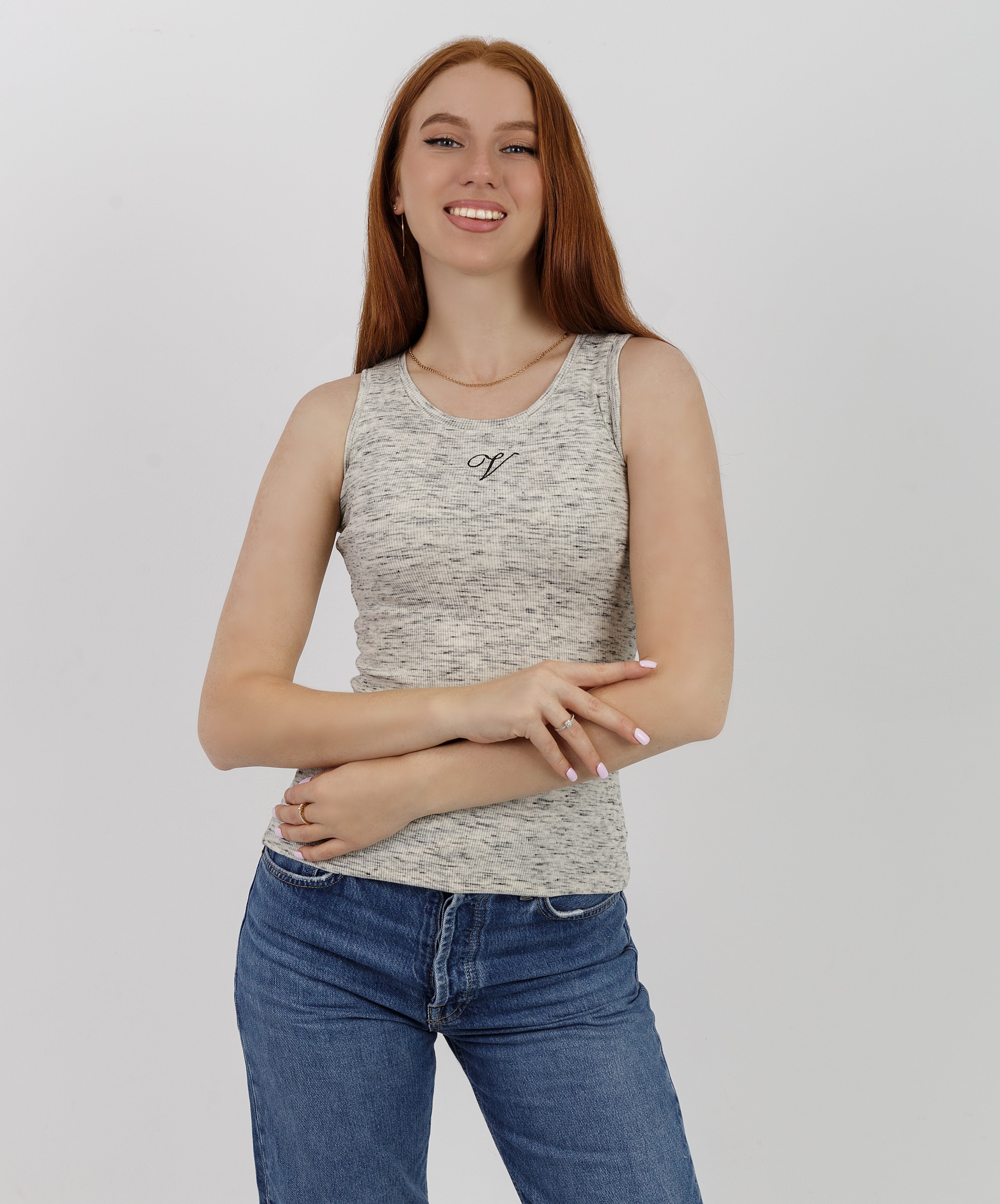 Derby Tank Top -Round Neck