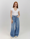 V-Neck Short Sleeve Top