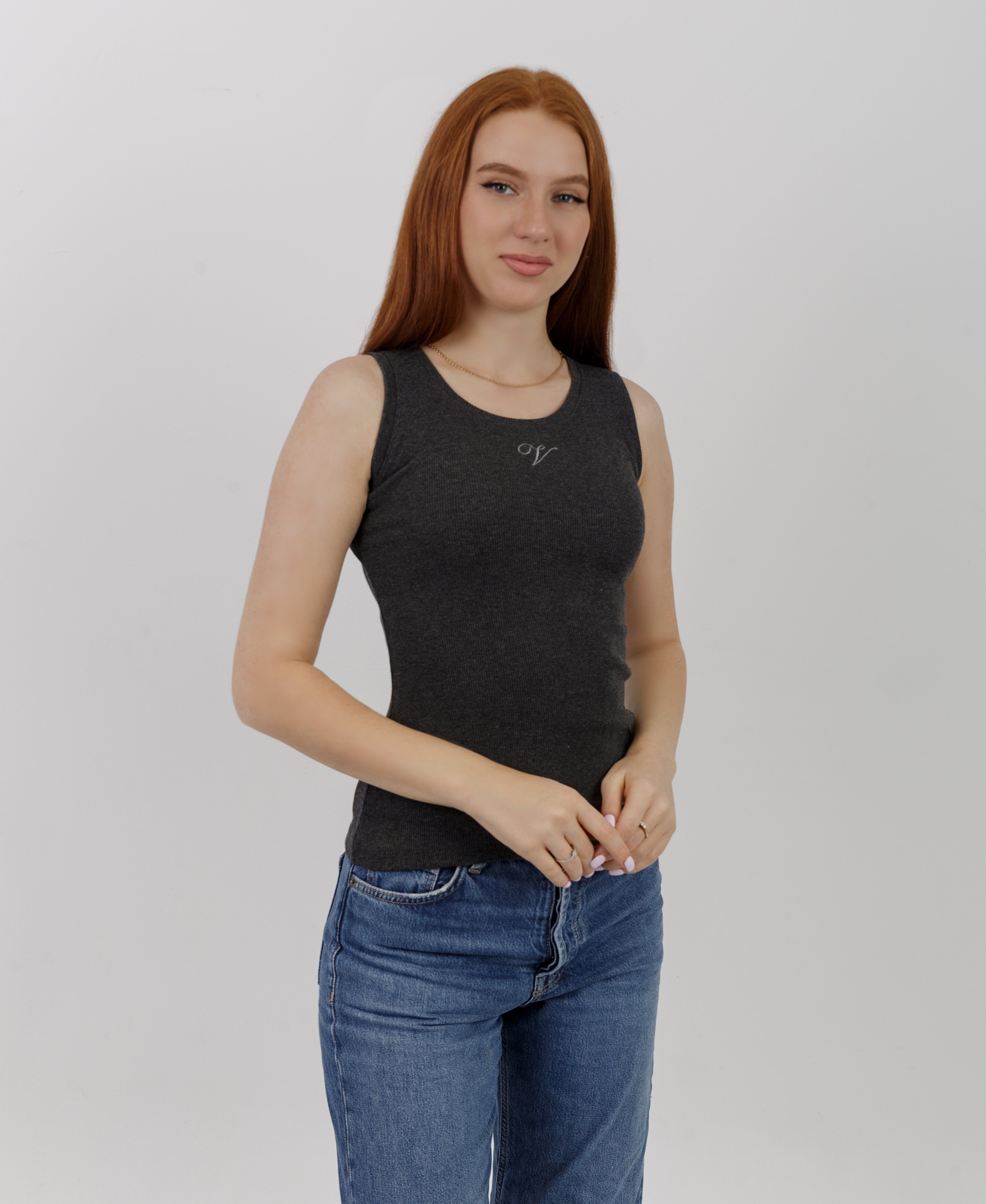 Derby Tank Top -Round Neck