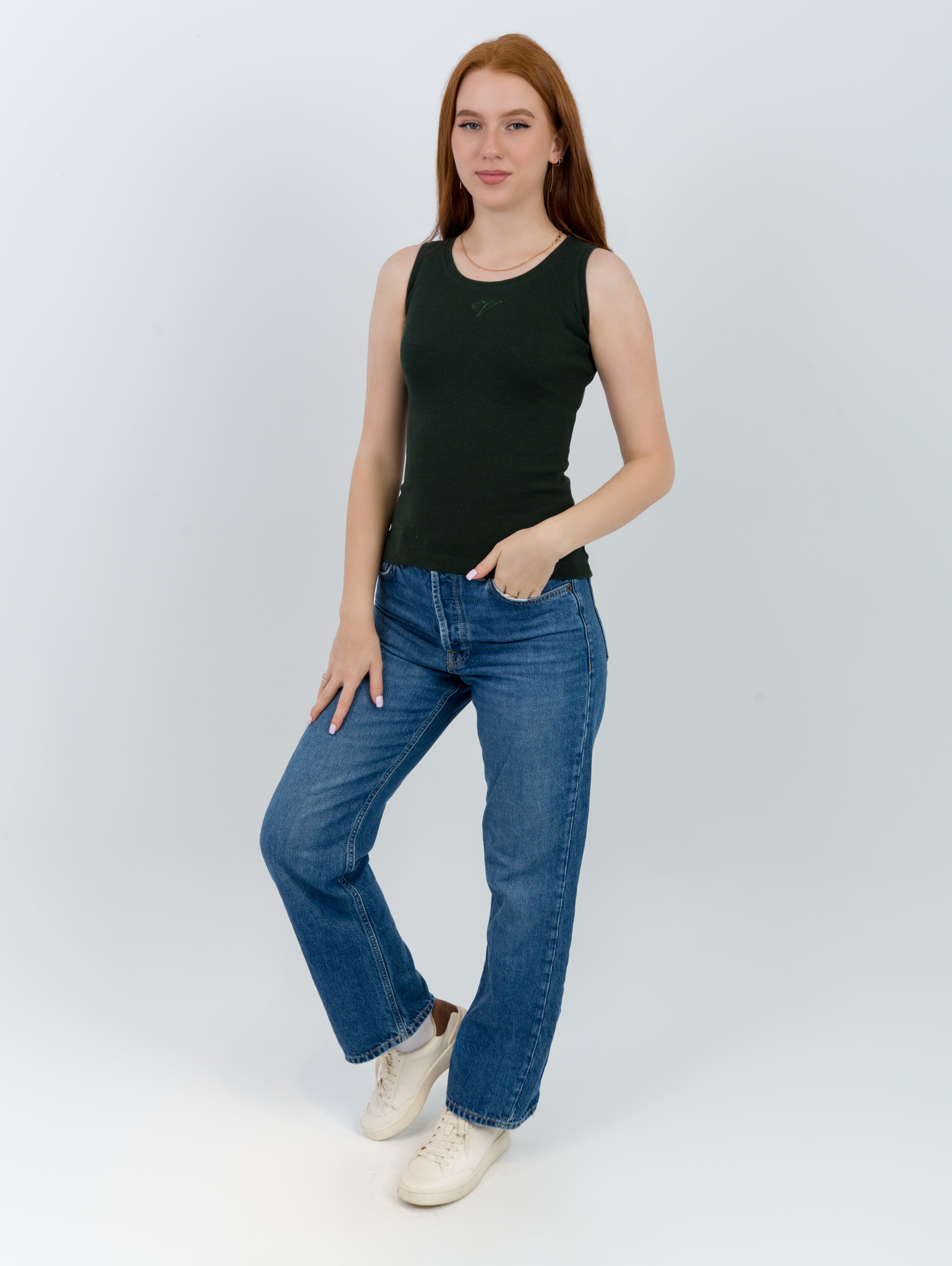 Derby Tank Top -Round Neck