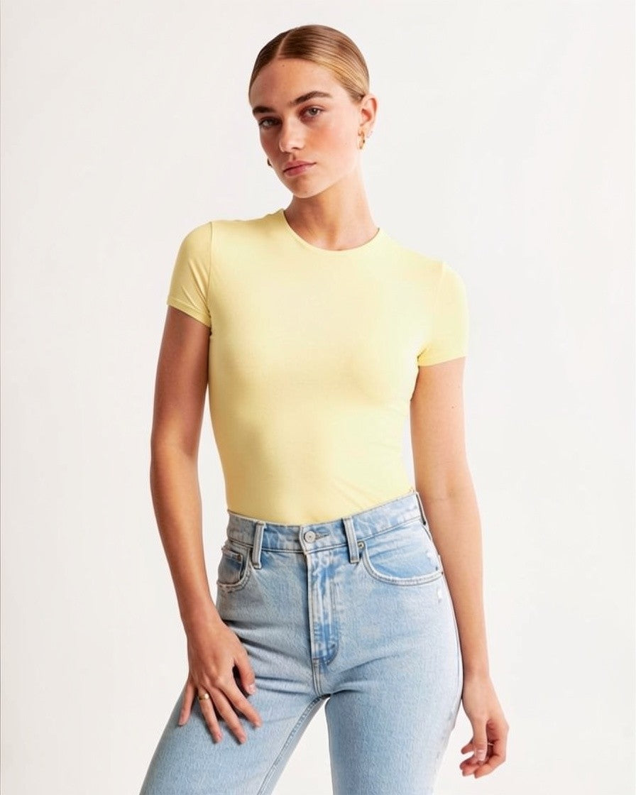 Short Sleeve Basic Top