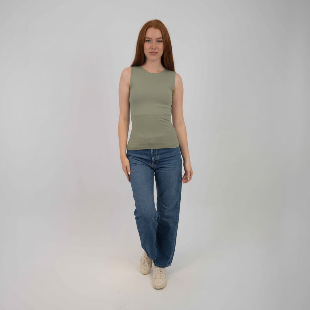 Round Neck Tank Top